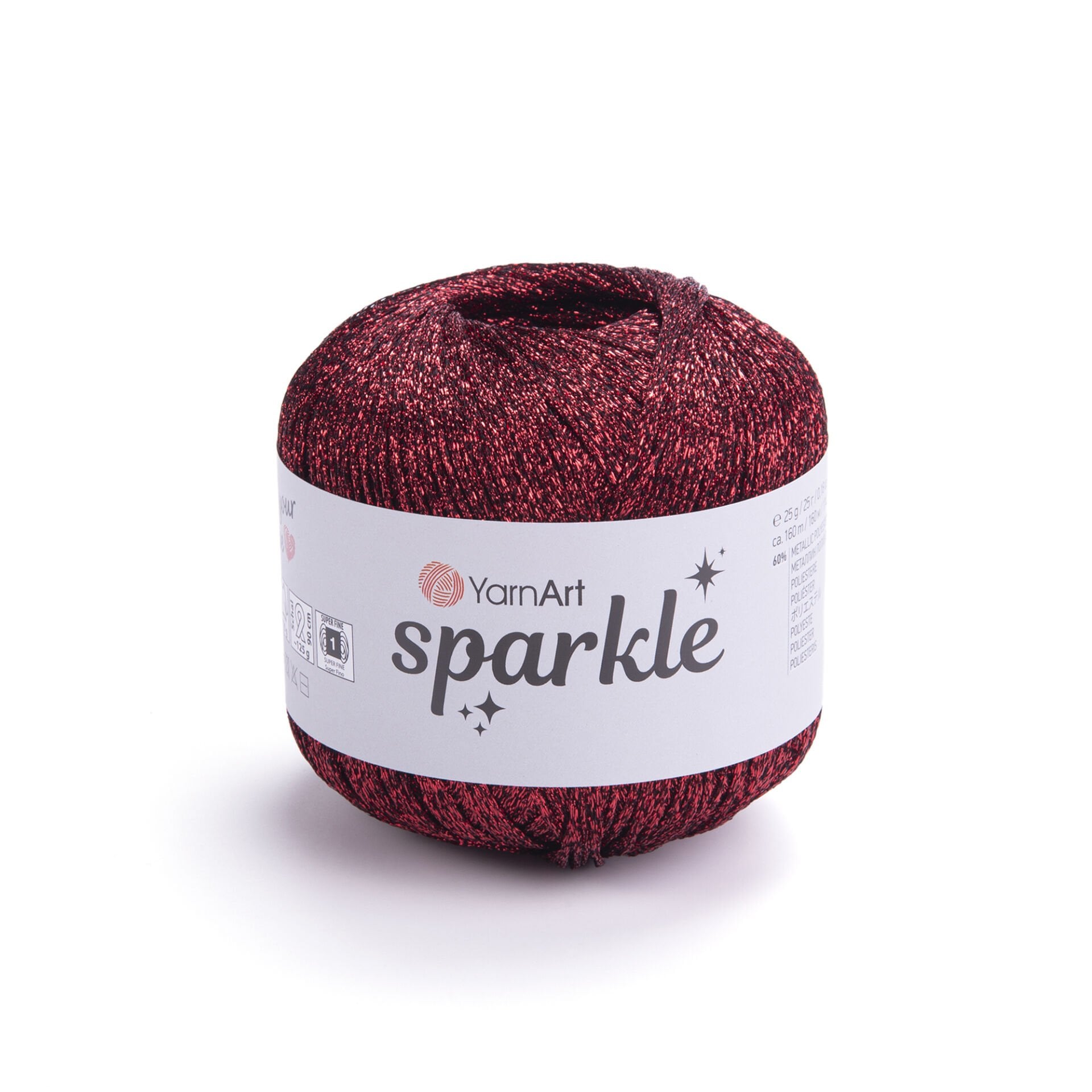 YARNART SPARKLE - ÖRGÜ İPİ KIRMIZI - 1345