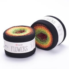 YARNART FLOWERS - EBRULİ EL ÖRGÜ İPİ EBRULİ - 267