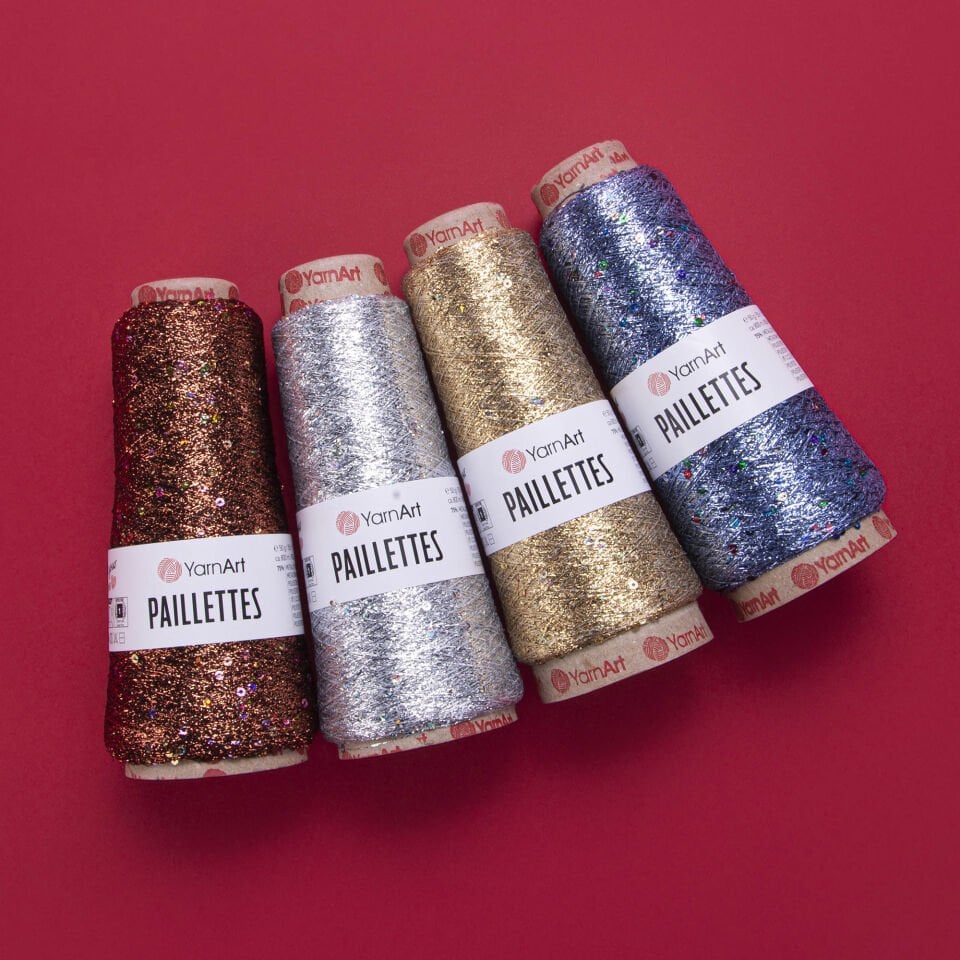 YARNART PAILLETTES - EL ÖRGÜ İPİ