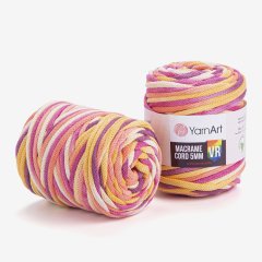 YARNART MACRAME CORD 5 MM VR - MAKROME EL ÖRGÜ İPİ EBRULİ - 912