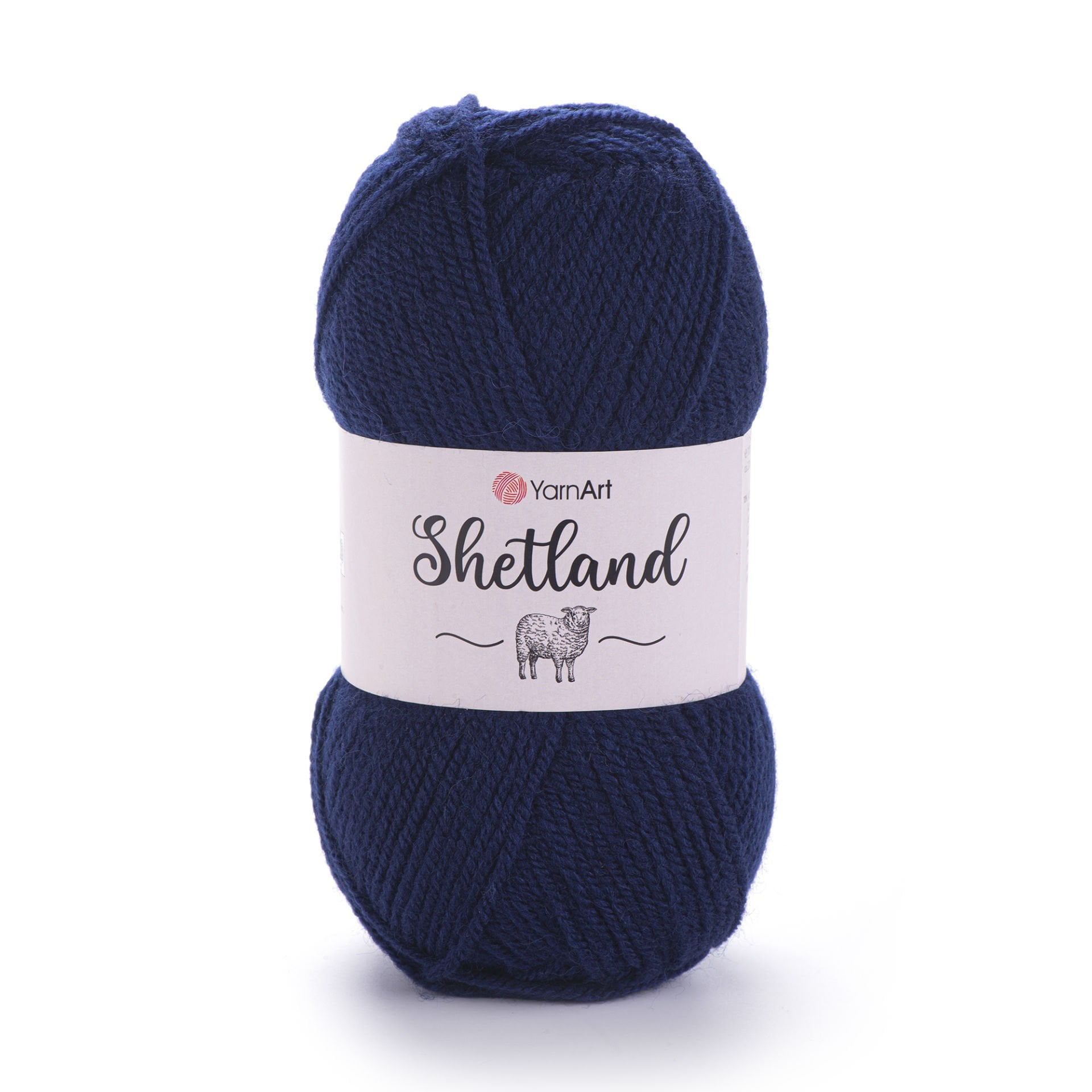 YARNART SHETLAND - EL ÖRGÜ İPİ LACİVERT - 534