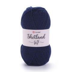YARNART SHETLAND - EL ÖRGÜ İPİ LACİVERT - 534