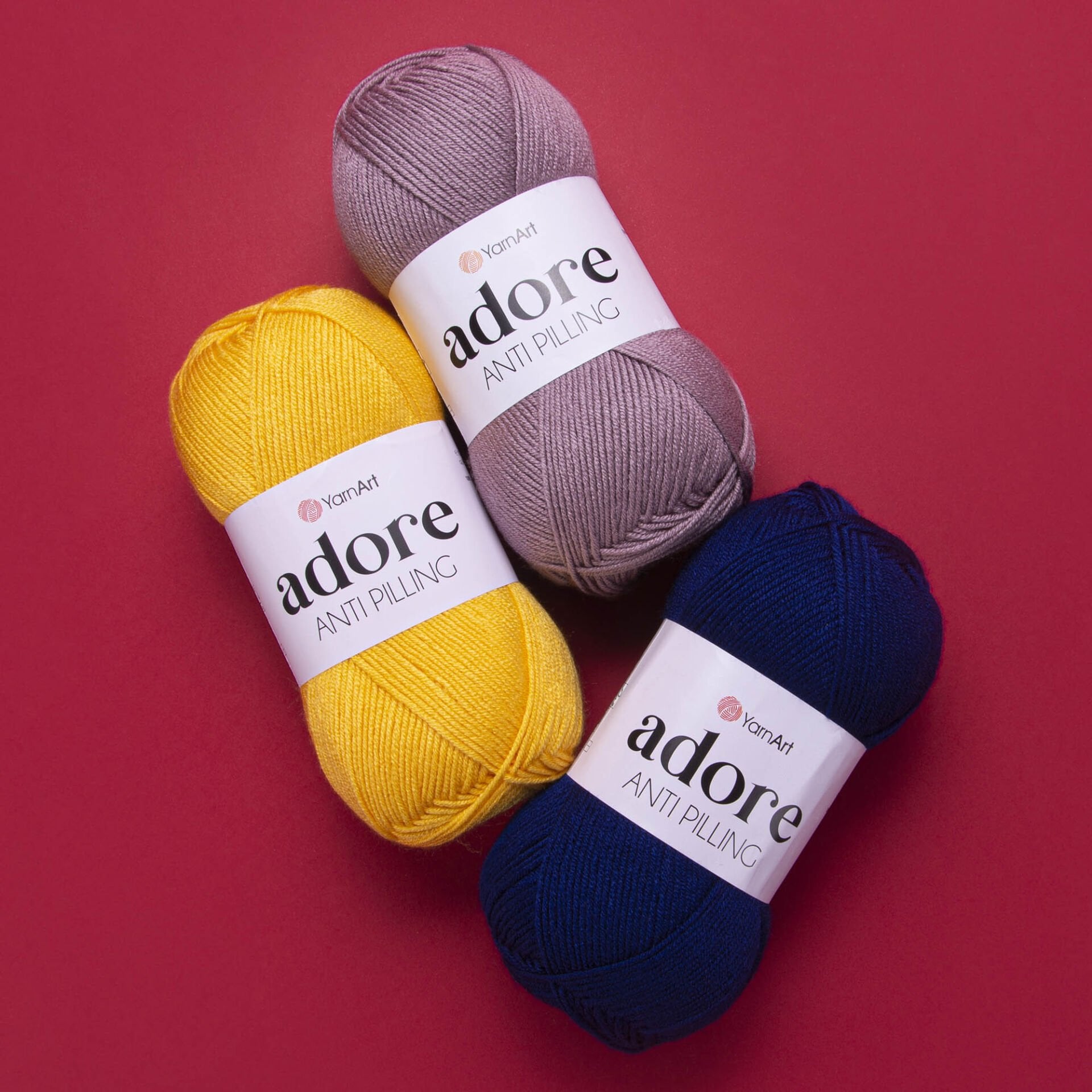 YARNART ADORE ANTI-PILLING - EL ÖRGÜ İPİ