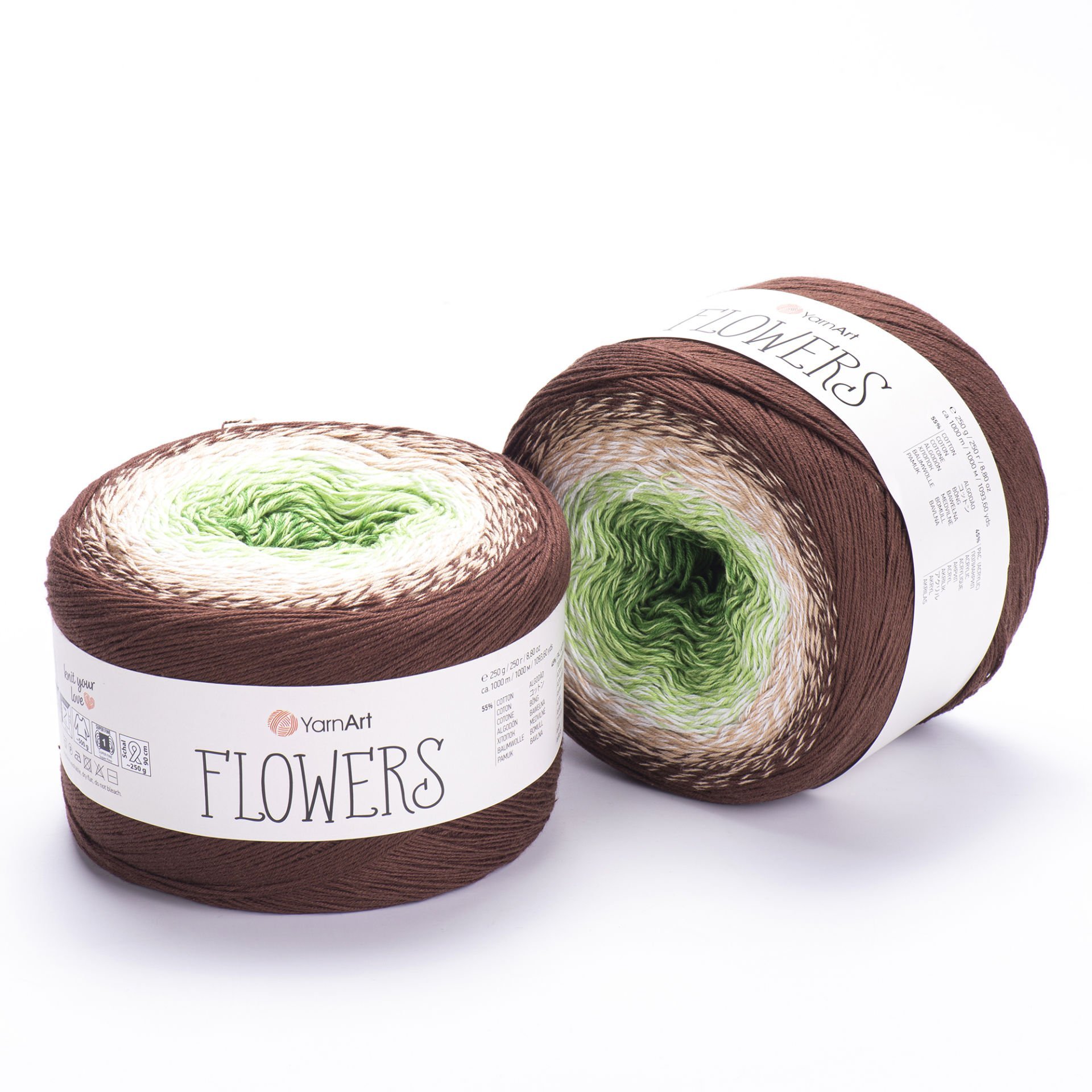 YARNART FLOWERS - EBRULİ EL ÖRGÜ İPİ EBRULİ - 272
