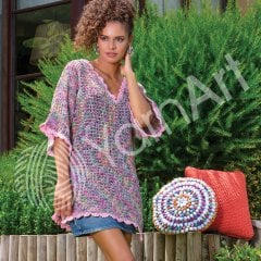 YARNART JEANS TROPICAL - EBRULİ EL ÖRGÜ İPİ EBRULİ - 622