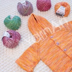YARNART JEANS TROPICAL - EBRULİ EL ÖRGÜ İPİ