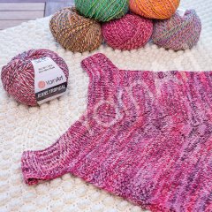 YARNART JEANS TROPICAL - EBRULİ EL ÖRGÜ İPİ