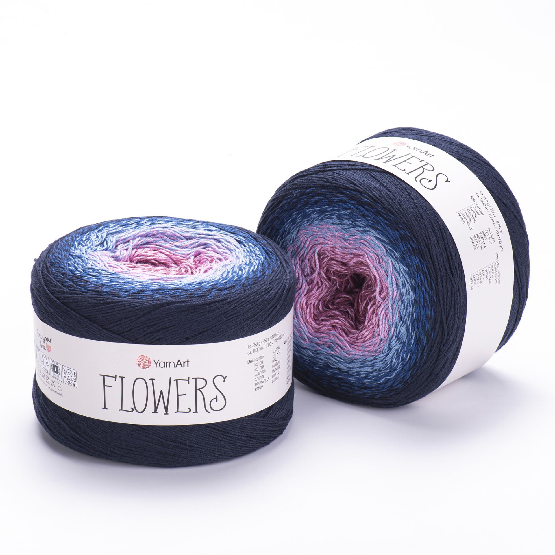 YARNART FLOWERS - EBRULİ EL ÖRGÜ İPİ EBRULİ - 273