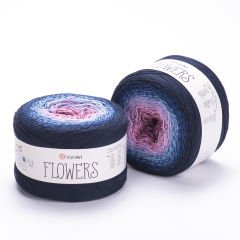 YARNART FLOWERS - EBRULİ EL ÖRGÜ İPİ EBRULİ - 273