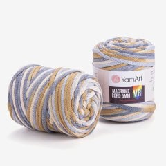 YARNART MACRAME CORD 5 MM VR - MAKROME EL ÖRGÜ İPİ EBRULİ - 918