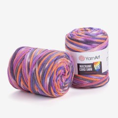 YARNART MACRAME CORD 5 MM VR - MAKROME EL ÖRGÜ İPİ EBRULİ - 922