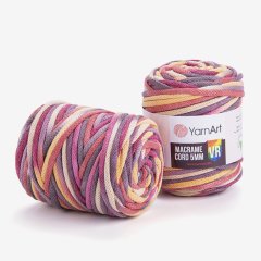YARNART MACRAME CORD 5 MM VR - MAKROME EL ÖRGÜ İPİ EBRULİ - 923