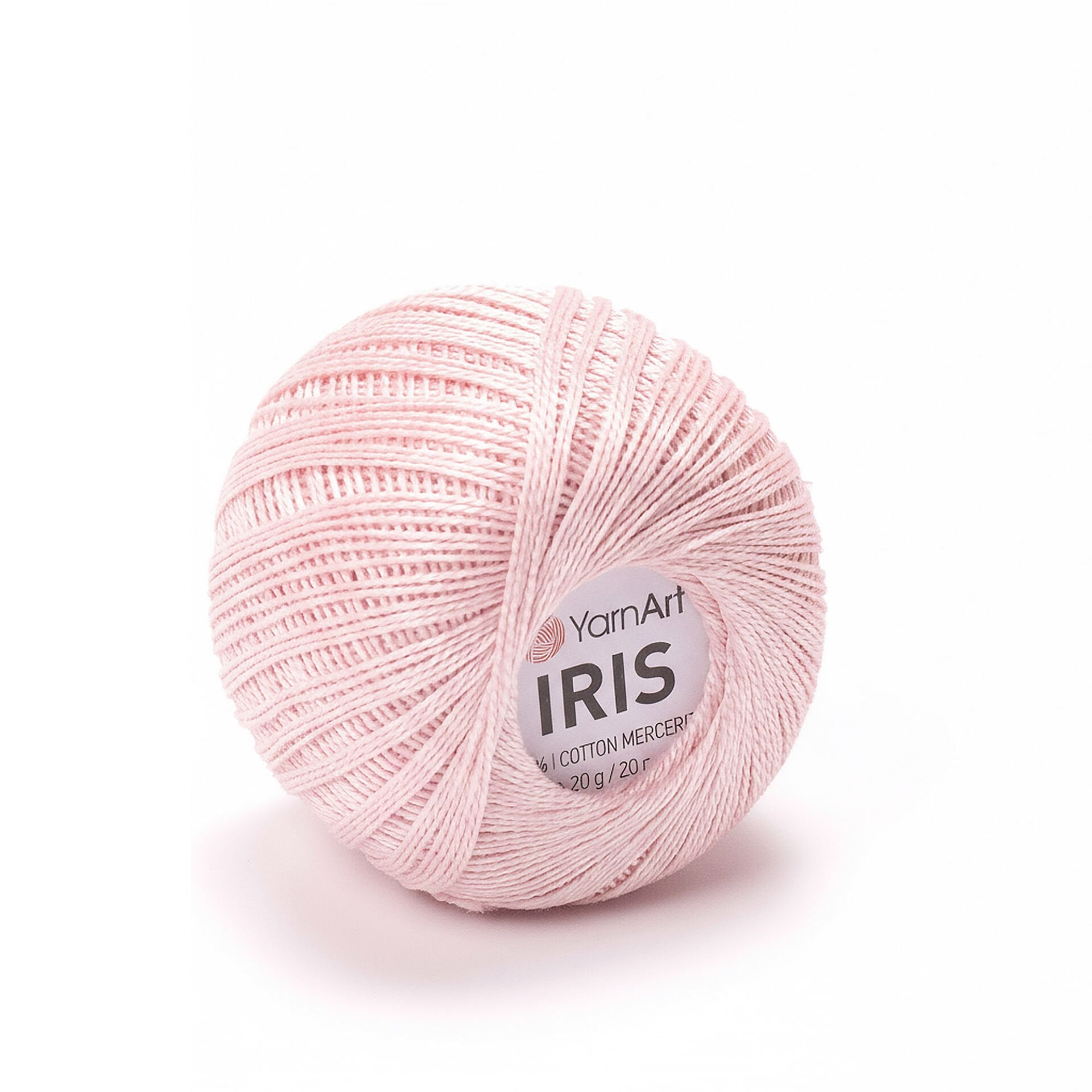 YARNART IRIS - MERSERİZE DANTEL İPİ PEMBE - 914