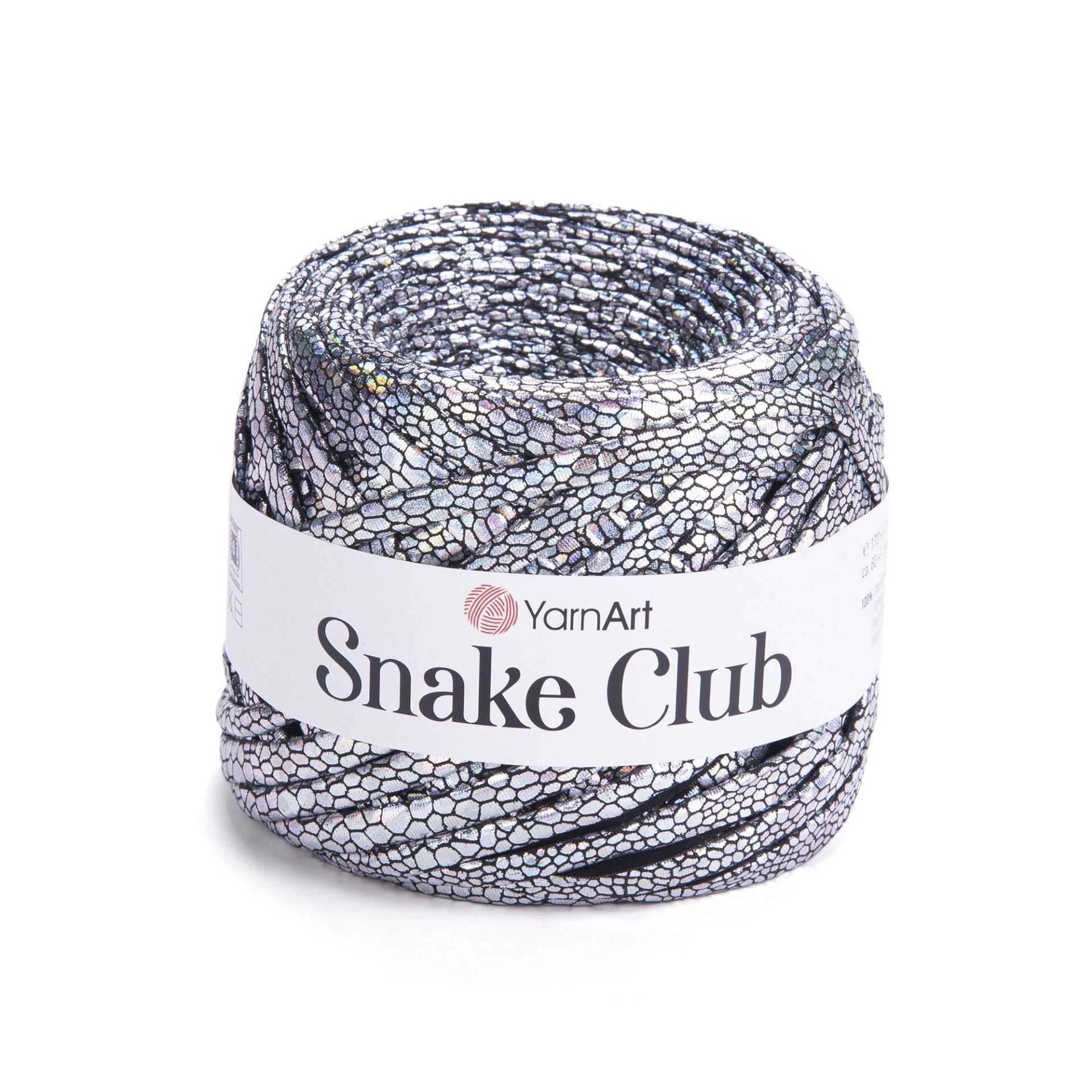 YARNART SNAKE CLUB - EL ÖRGÜ İPİ GÜMÜŞ - 5105