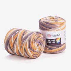 YARNART MACRAME CORD 5 MM VR - MAKROME EL ÖRGÜ İPİ EBRULİ - 927