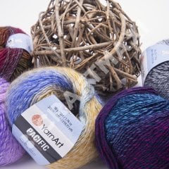 YARNART PACIFIC - EBRULİ EL ÖRGÜ İPİ EBRULİ - 300