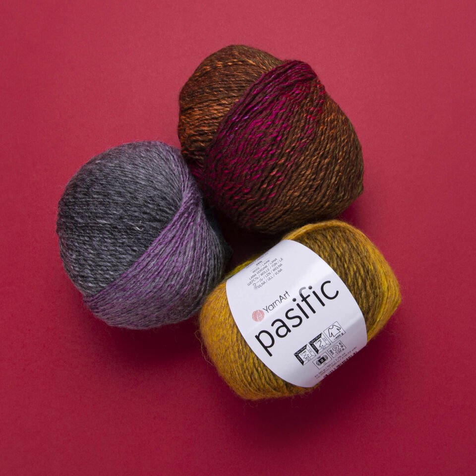 YARNART PACIFIC - EBRULİ EL ÖRGÜ İPİ