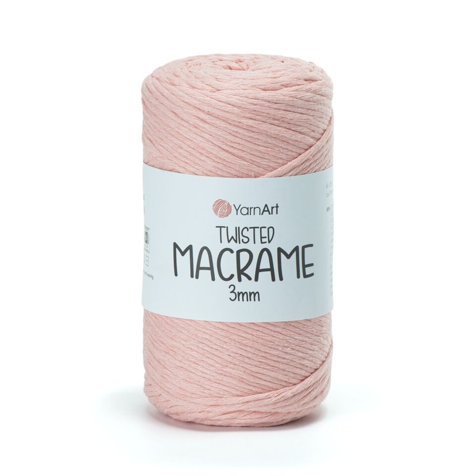 YARNART TWISTED MACRAME 3 MM - MAKROME EL ÖRGÜ İPİ YAVRUAĞZI - 767