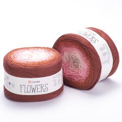 YARNART FLOWERS - EBRULİ EL ÖRGÜ İPİ EBRULİ - 288