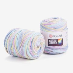 YARNART MACRAME CORD 5 MM VR - MAKROME EL ÖRGÜ İPİ EBRULİ - 929