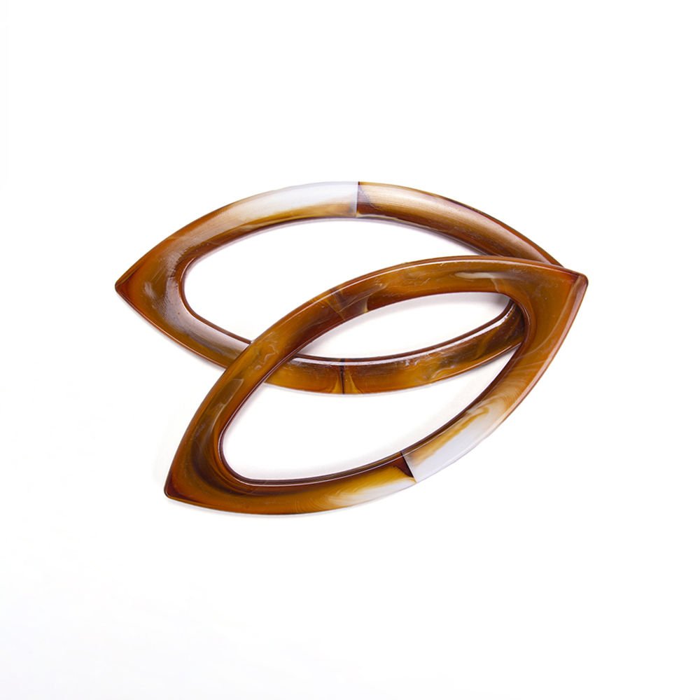 MEKİK MODEL ÇANTA SAPI 2 ADET AMBER