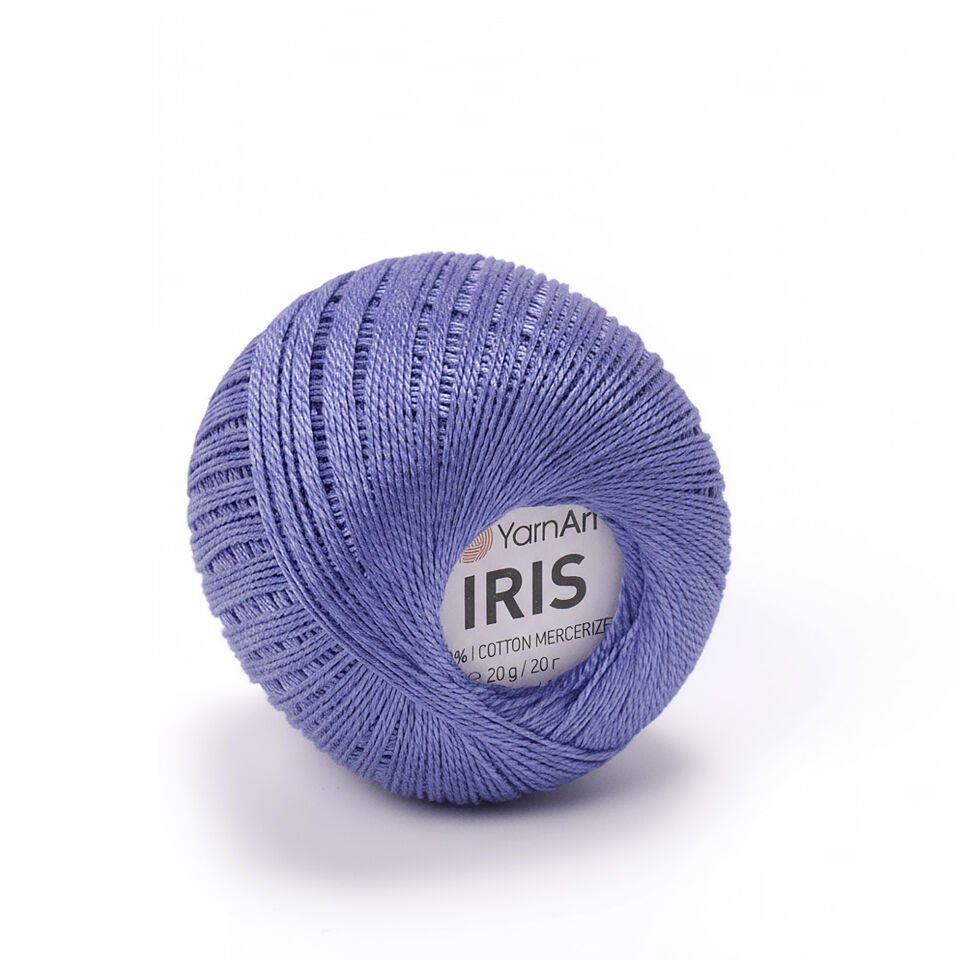 YARNART IRIS - MERSERİZE DANTEL İPİ MENEKŞE - 921