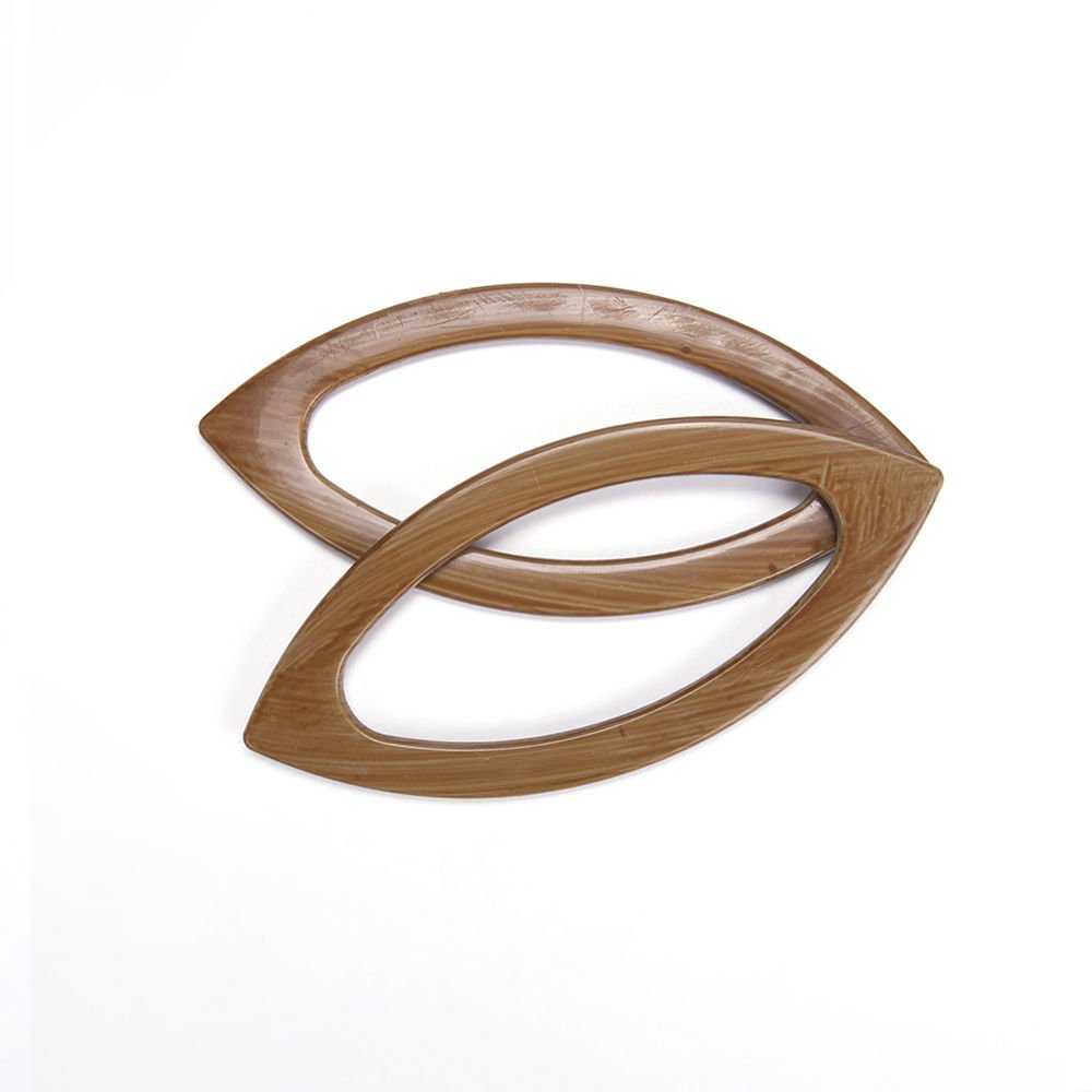 MEKİK MODEL ÇANTA SAPI 2 ADET KAHVERENGİ