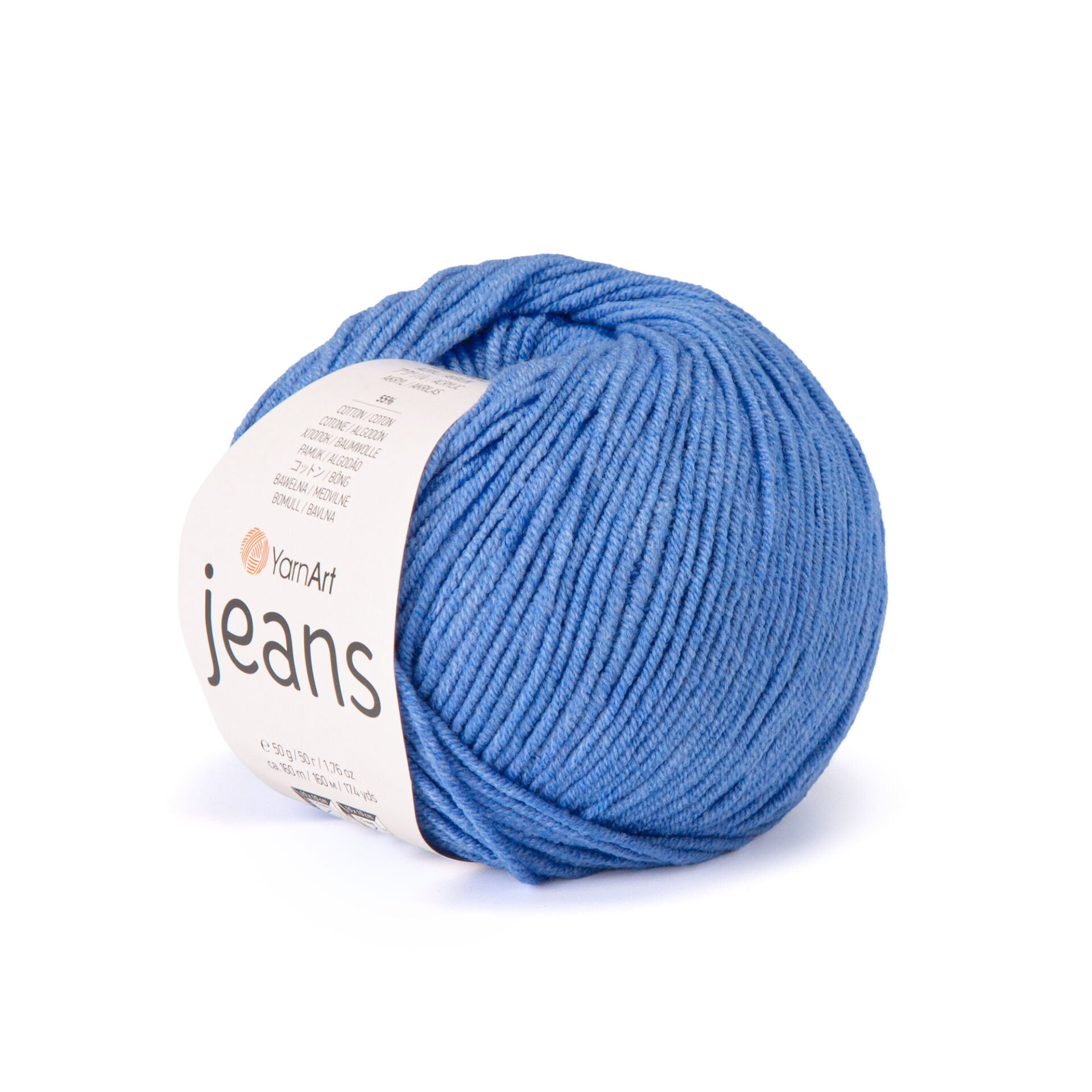 YARNART JEANS - EL ÖRGÜ İPİ MAVİ - 14