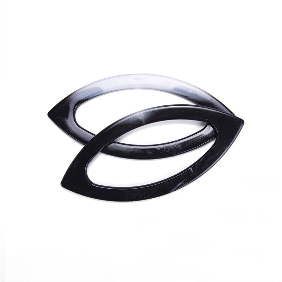 MEKİK MODEL ÇANTA SAPI 2 ADET SİYAH