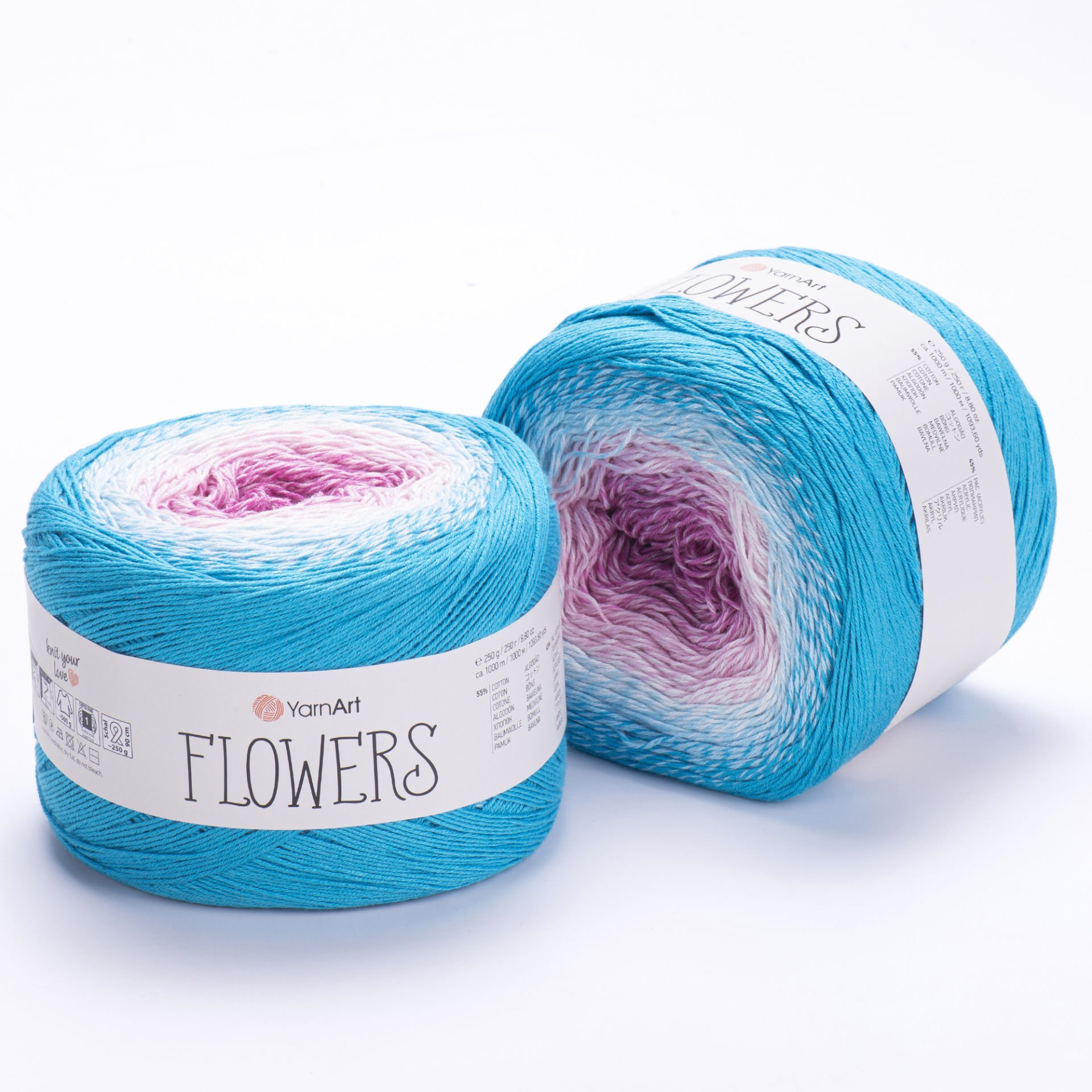 YARNART FLOWERS - EBRULİ EL ÖRGÜ İPİ EBRULİ - 294