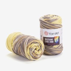 YARNART MACRAME CORD 3 MM VR - MAKROME EL ÖRGÜ İPİ EBRULİ - 914