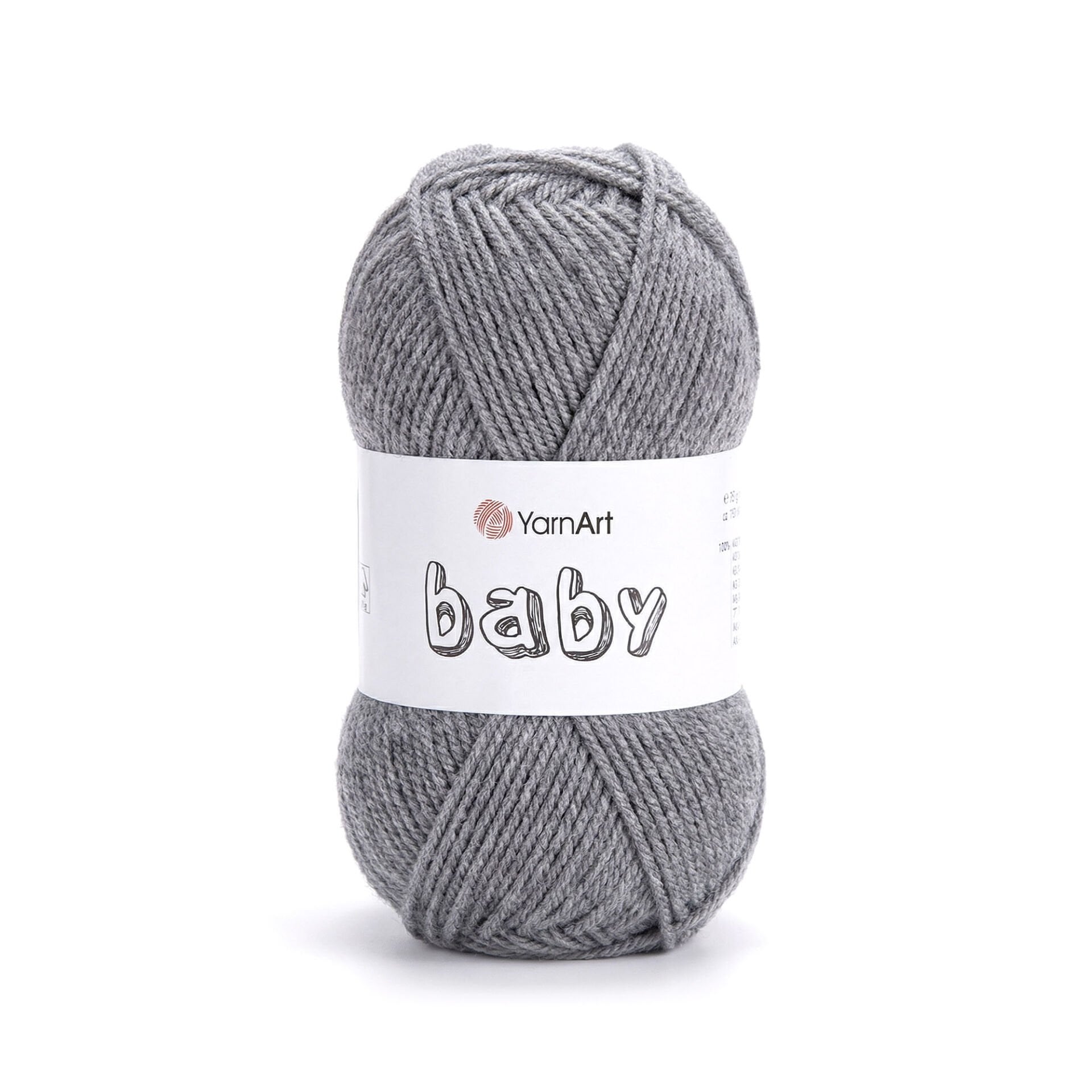 YARNART BABY - BEBEK EL ÖRGÜ İPİ GRİ - 29