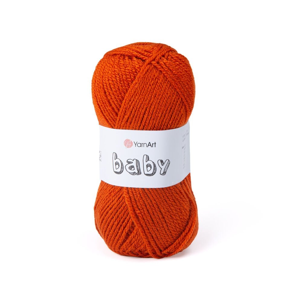 YARNART BABY - BEBEK EL ÖRGÜ İPİ TURUNCU - 847
