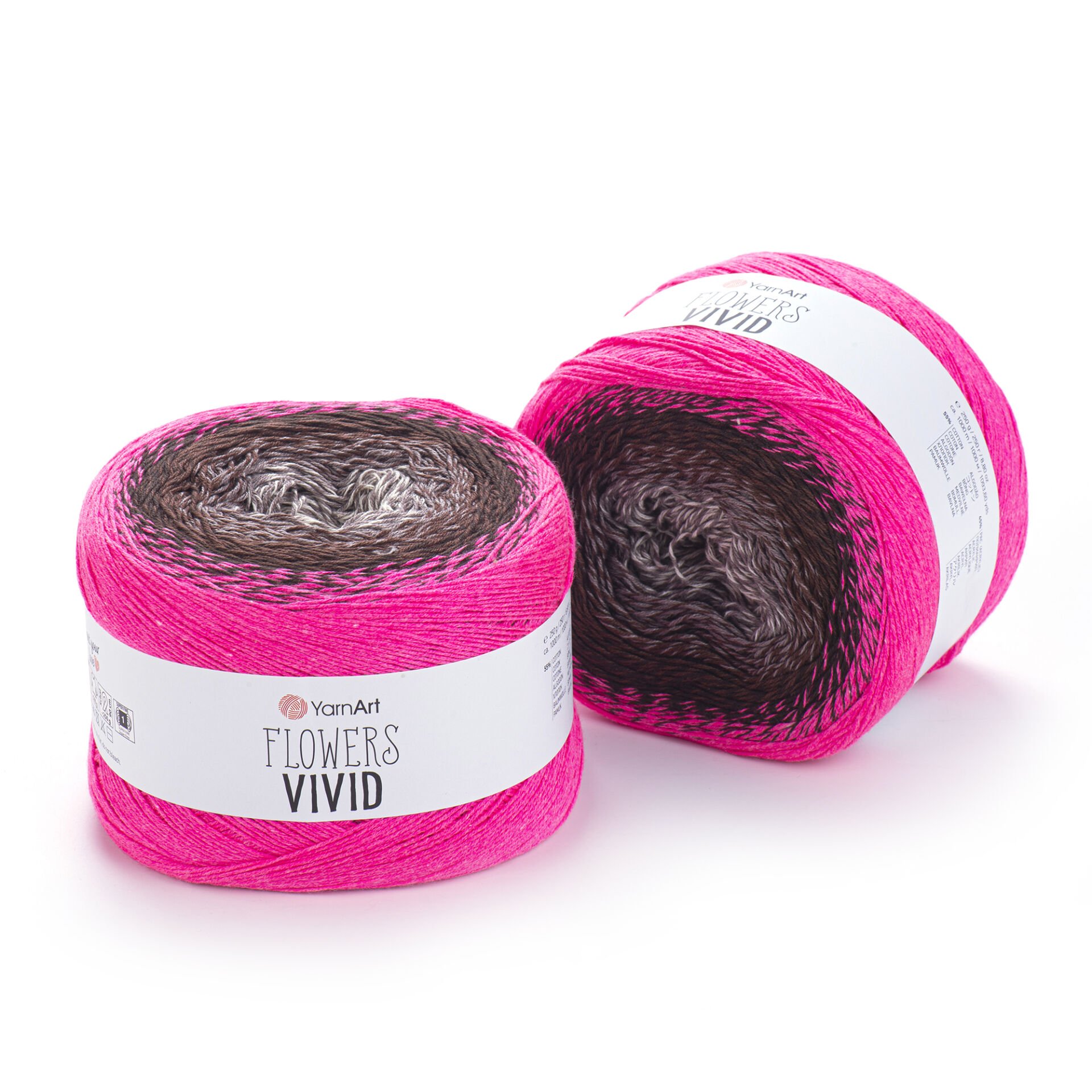 YARNART FLOWERS VIVID - EBRULİ EL ÖRGÜ İPİ EBRULİ - 501