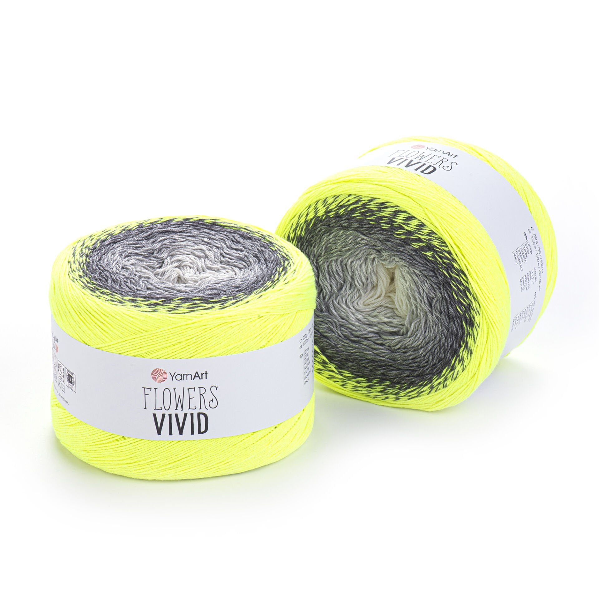 YARNART FLOWERS VIVID - EBRULİ EL ÖRGÜ İPİ EBRULİ - 502