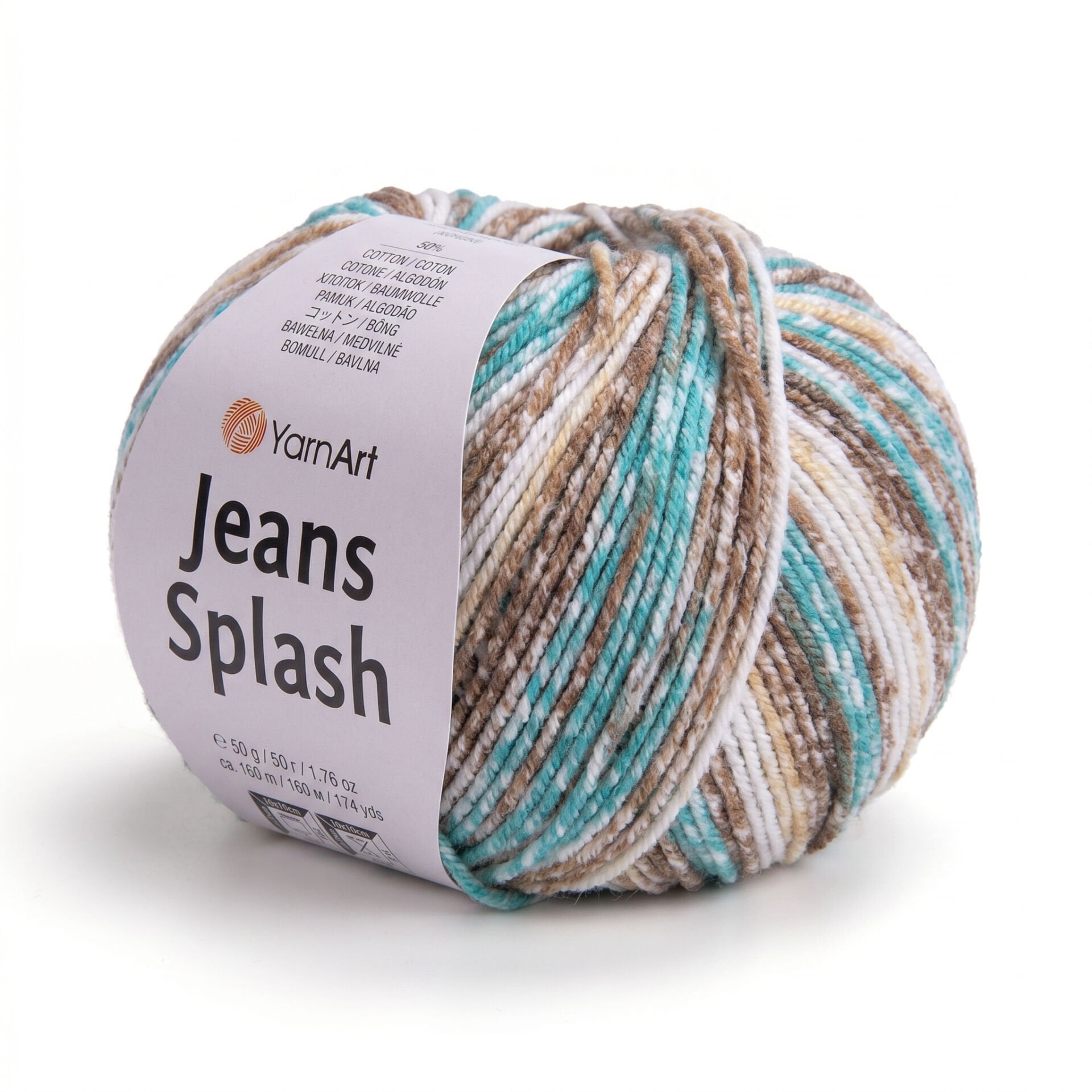 YARNART JEANS SPLASH - EBRULİ EL ÖRGÜ İPİ EBRULİ - 951