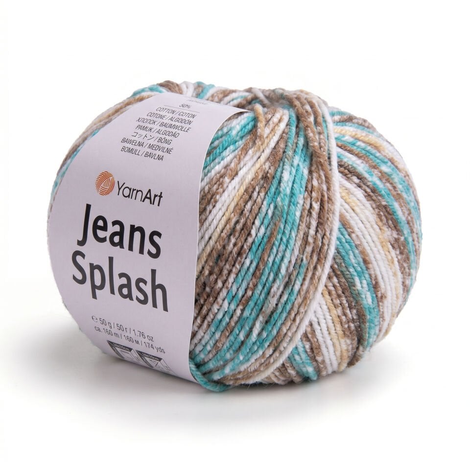YARNART JEANS SPLASH - EBRULİ EL ÖRGÜ İPİ EBRULİ - 951