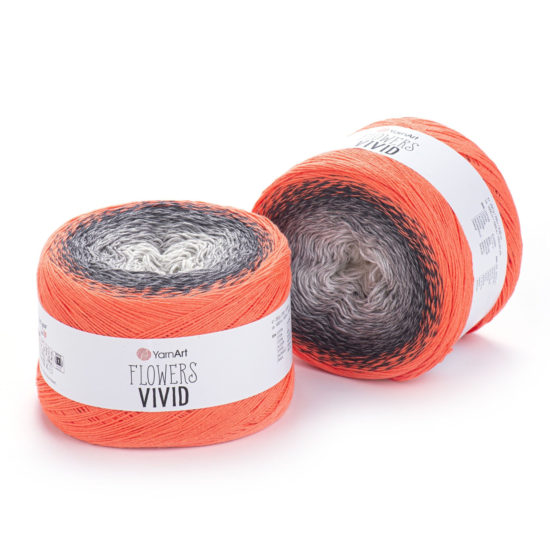 YARNART FLOWERS VIVID - EBRULİ EL ÖRGÜ İPİ EBRULİ - 503