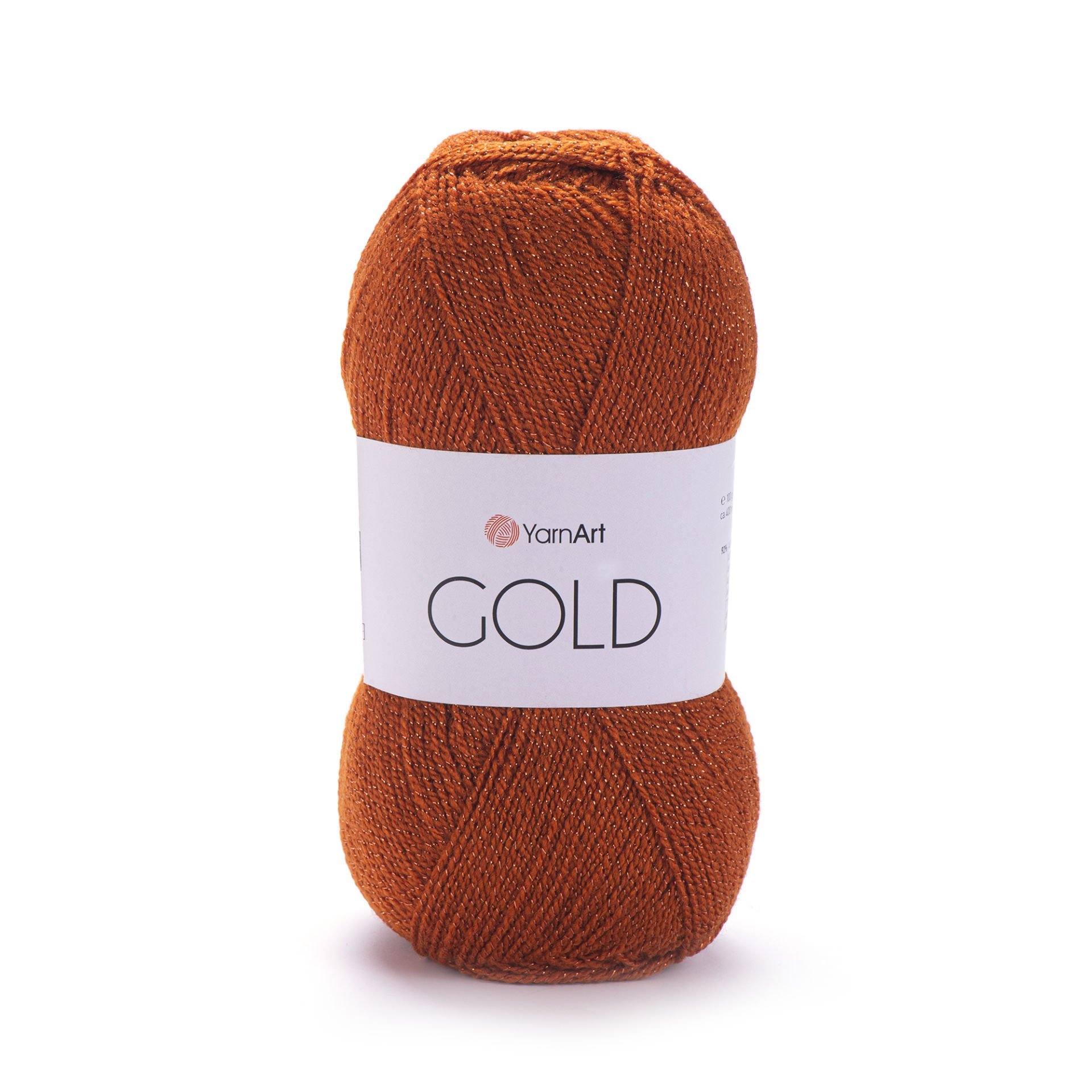 YARNART GOLD - SİMLİ EL ÖRGÜ İPİ TURUNCU - 9847