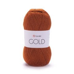YARNART GOLD - SİMLİ EL ÖRGÜ İPİ TURUNCU - 9847