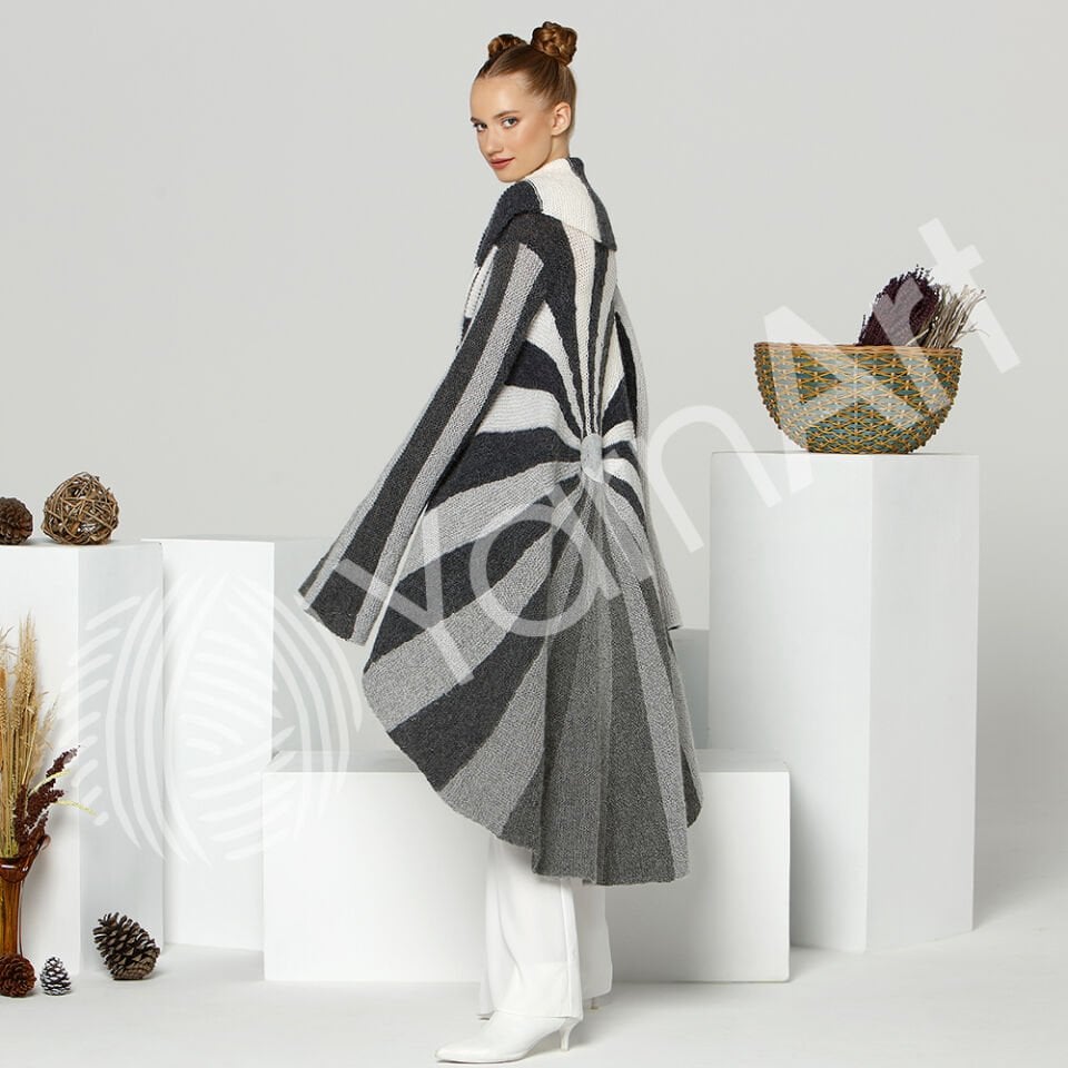 YARNART FLOWERS ALPACA - EBRULİ EL ÖRGÜ İPİ