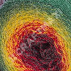 YARNART FLOWERS ALPACA - EBRULİ EL ÖRGÜ İPİ EBRULİ - 440