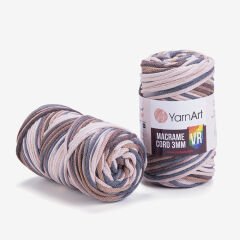 YARNART MACRAME CORD 3 MM VR - MAKROME EL ÖRGÜ İPİ EBRULİ - 928