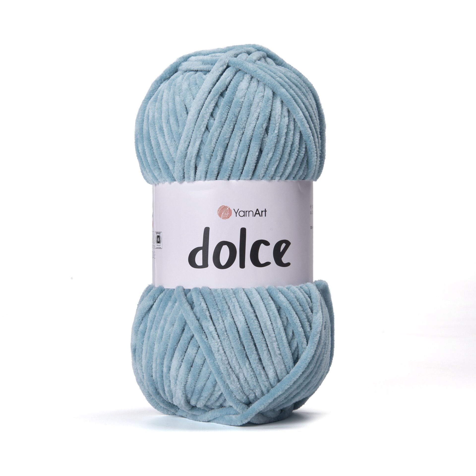YARNART DOLCE - KADİFE EL ÖRGÜ İPİ MAVİ - 860