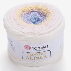 YARNART FLOWERS ALPACA - EBRULİ EL ÖRGÜ İPİ EBRULİ - 402