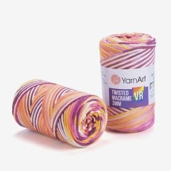 YARNART TWISTED MACRAME 3 MM VR - MAKROME EL ÖRGÜ EBRULİ - 912