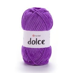 YARNART DOLCE - KADİFE EL ÖRGÜ İPİ MOR - 788