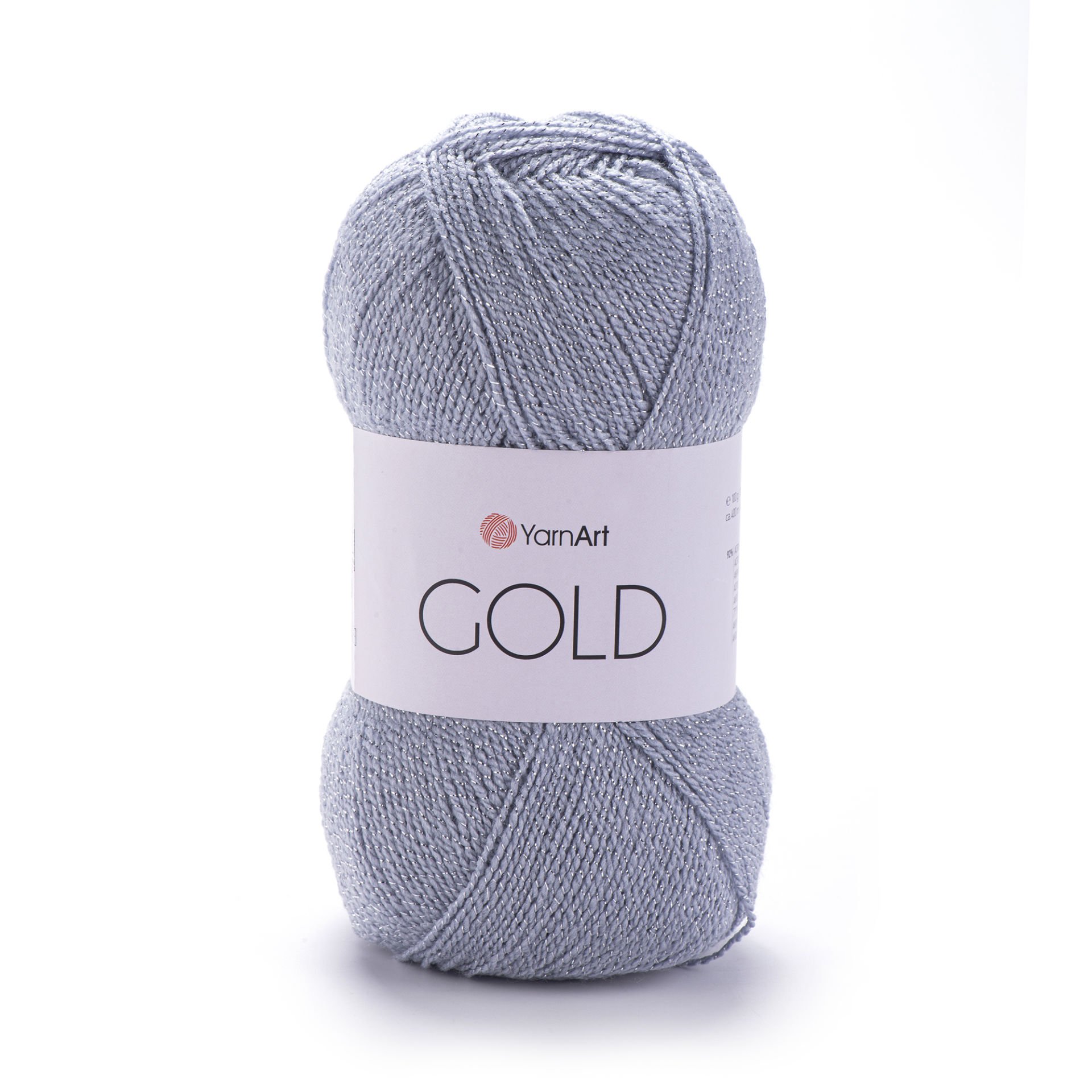 YARNART GOLD - SİMLİ EL ÖRGÜ İPİ GRİ - 14500