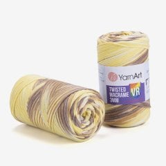 YARNART TWISTED MACRAME 3 MM VR - MAKROME EL ÖRGÜ EBRULİ - 914