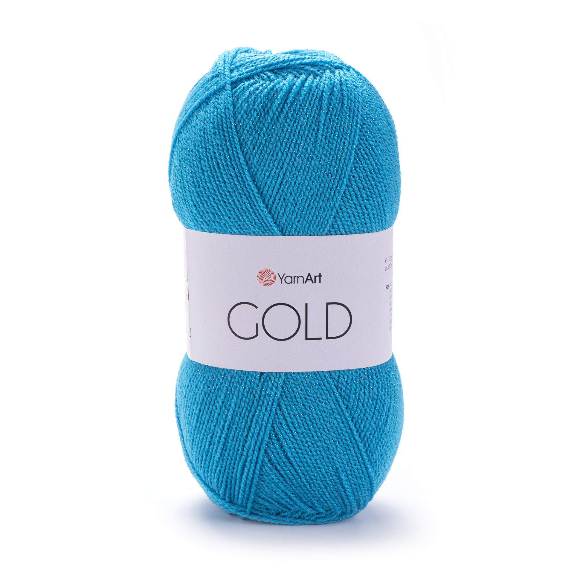 YARNART GOLD - SİMLİ EL ÖRGÜ İPİ TURKUAZ - 9030